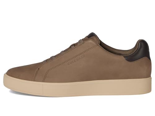 Cole Haan, Men, Grandpro Luxe Slip-On Sneakers, Morel Nubuck/Dark Chocolate/Oxford Tan, 10, Medium