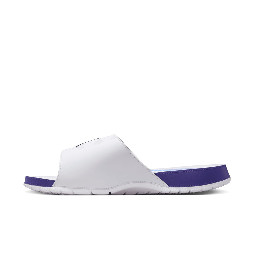 Jordan Hydro V Retro Men's Slides (555501-103, White/Black/New Emerald/Grape Ice) (White/Black/New Emerald/Grape Ice, US Footwear Size System, Adult, Men, Numeric, Medium, 11)