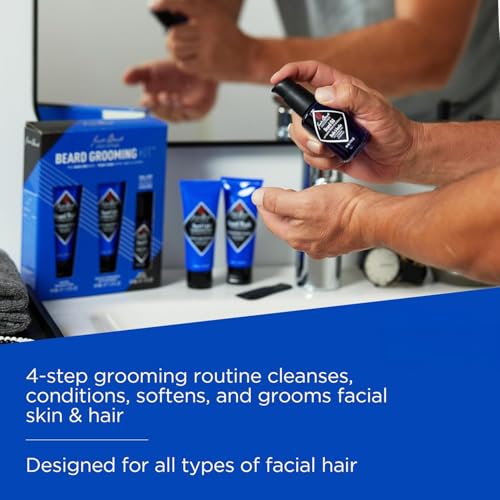 Jack Black Beard Grooming Kit - Travel Size Mens Beard Kit Gift Set