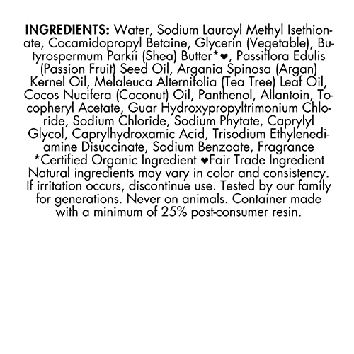 SheaMoisture Beard Wash for Full Beards - Maracuja Oil & Shea Butter to Deep Clean and Refresh - 6 oz