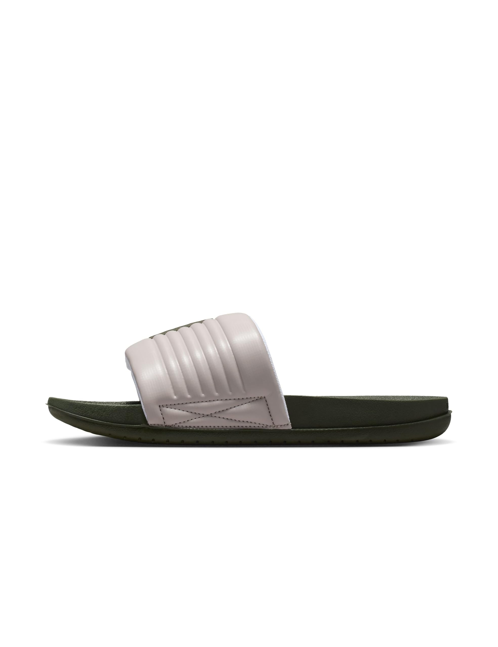 Nike Men's Offcourt Adjust Slides, Cargo Khaki/White-College Grey, 6