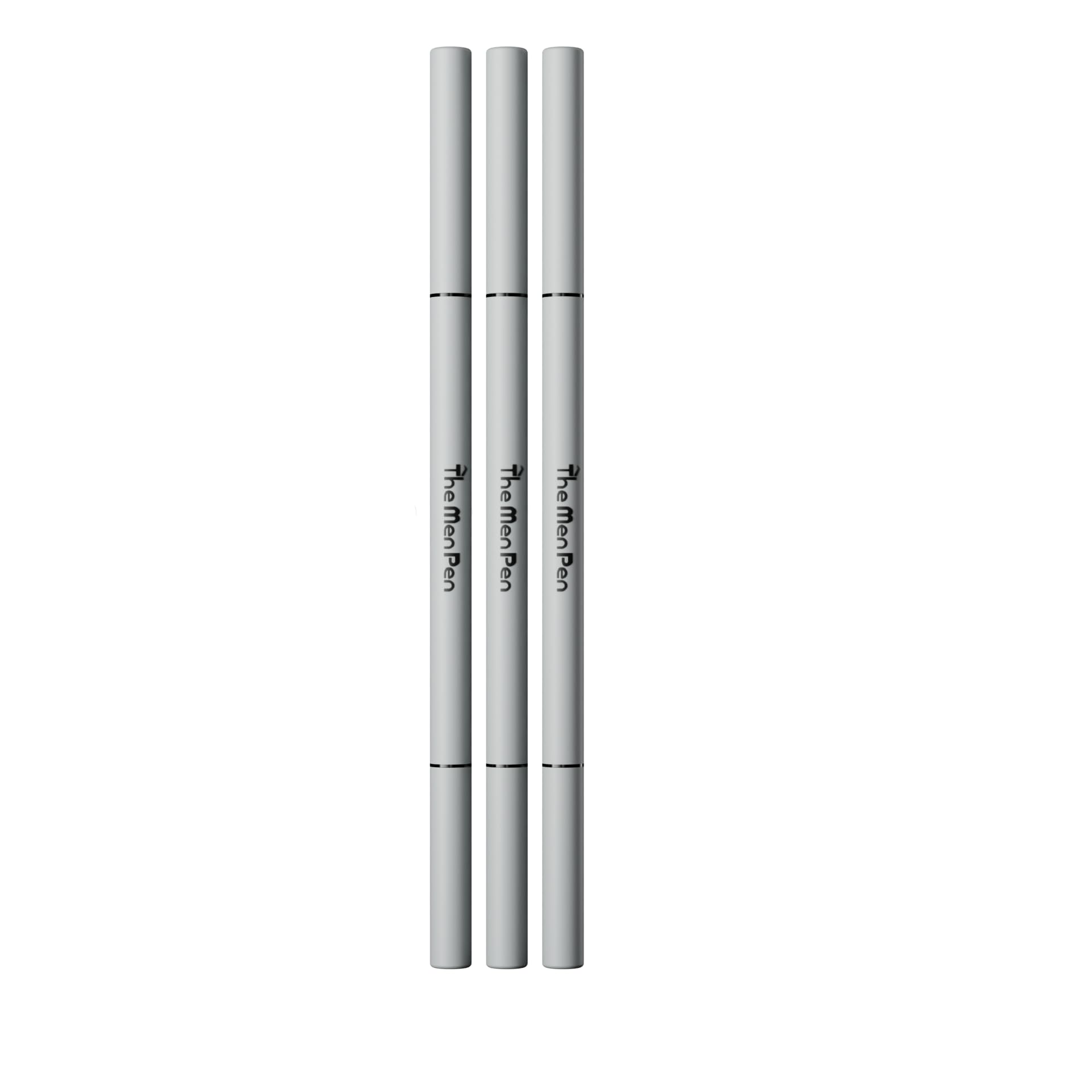 The Men Pen - Waterproof Eyebrow Pen | Beard Filler for Men | 1 Ounces - 3 Pack | Microblading Eyebrow Pen | Hair Filler | Anti-Smudge | Mustache, Beard & Eyebrow Filler | Light Brown