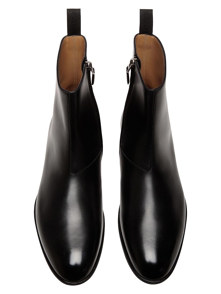 Bally, Westminster Wently Leather Boots, 10 UK (11 US), Black