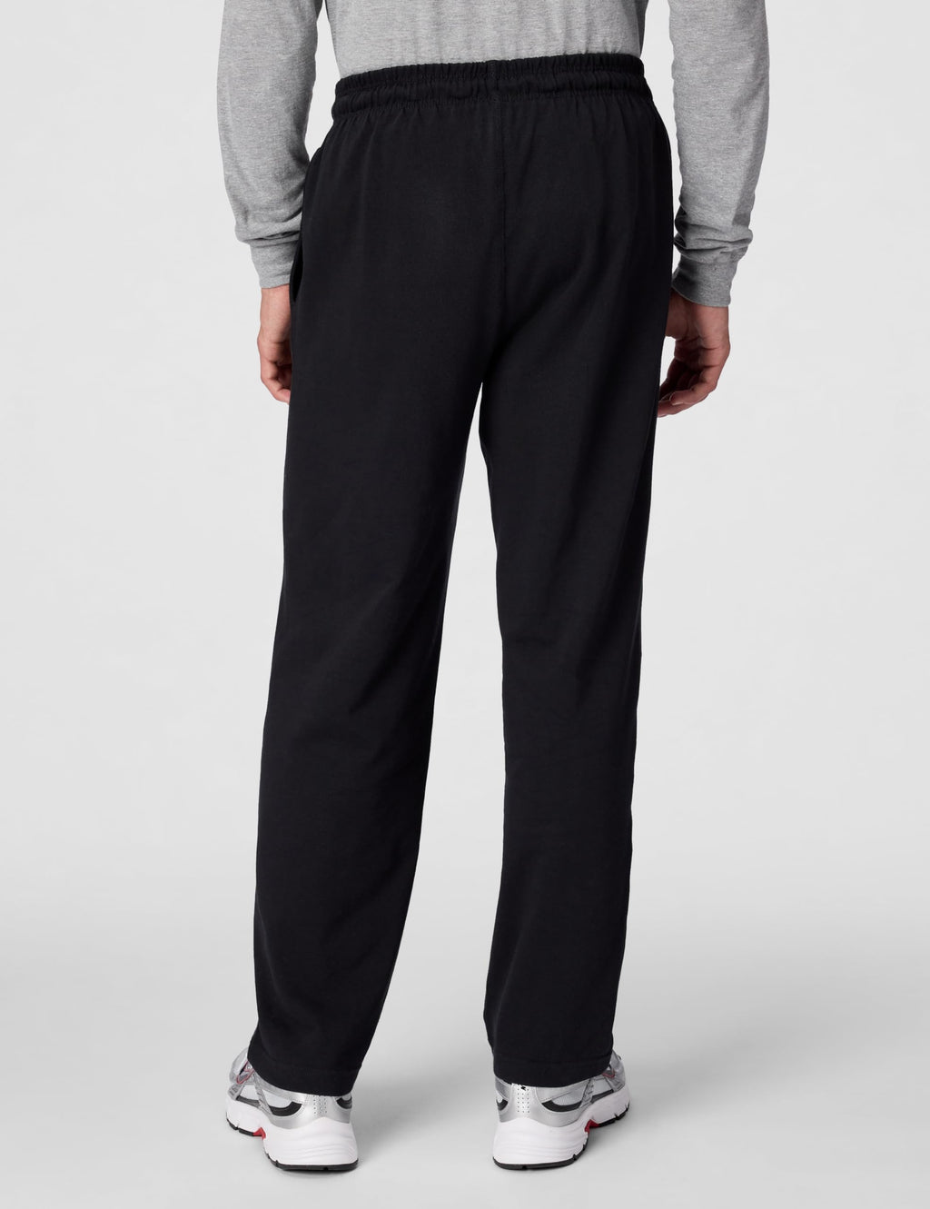 Nike Men's Sportswear Club Knit Open-Hem Pants, Black/White, X-Small