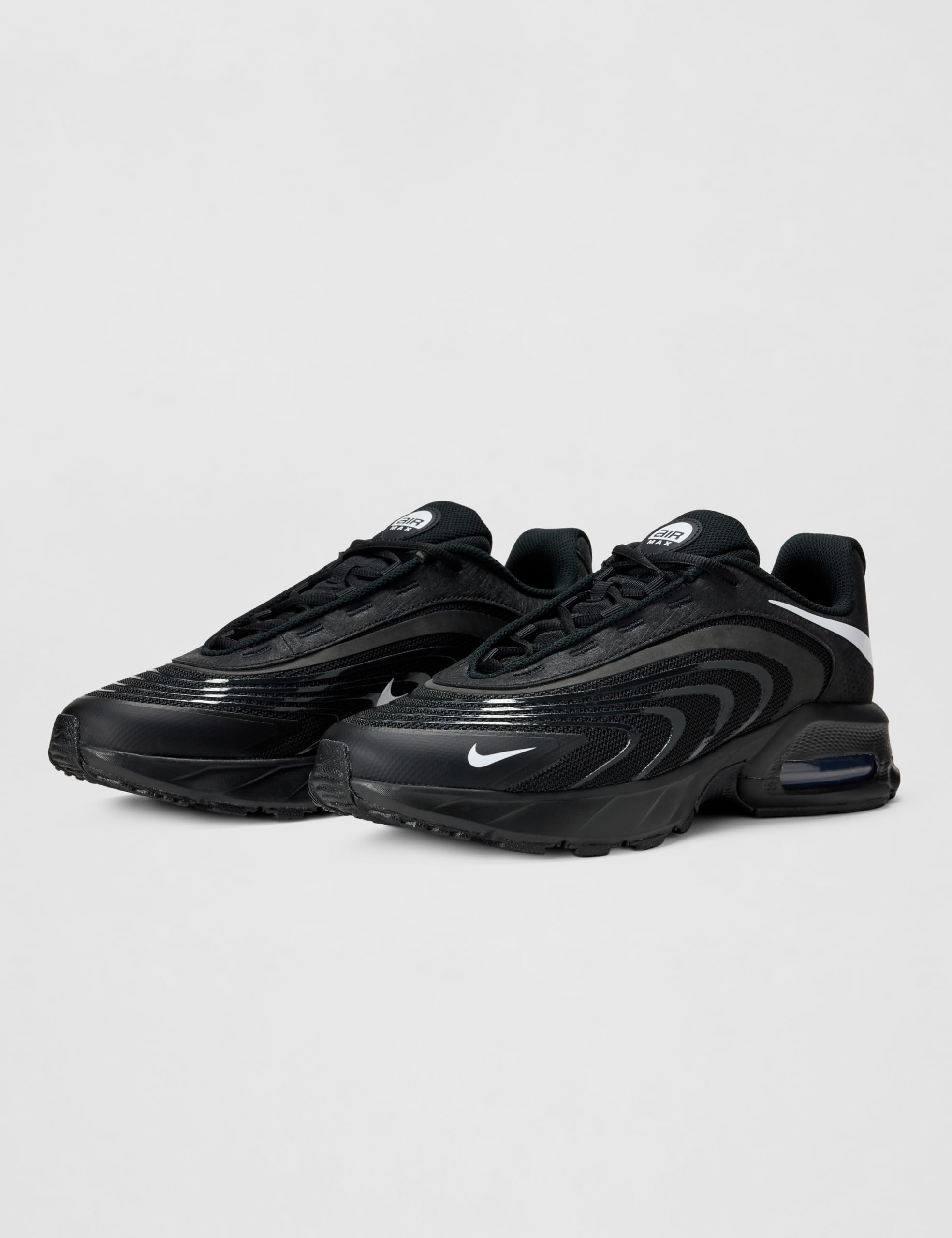 Nike Men's Air Max Fire Shoes, Black/Black-White, 6
