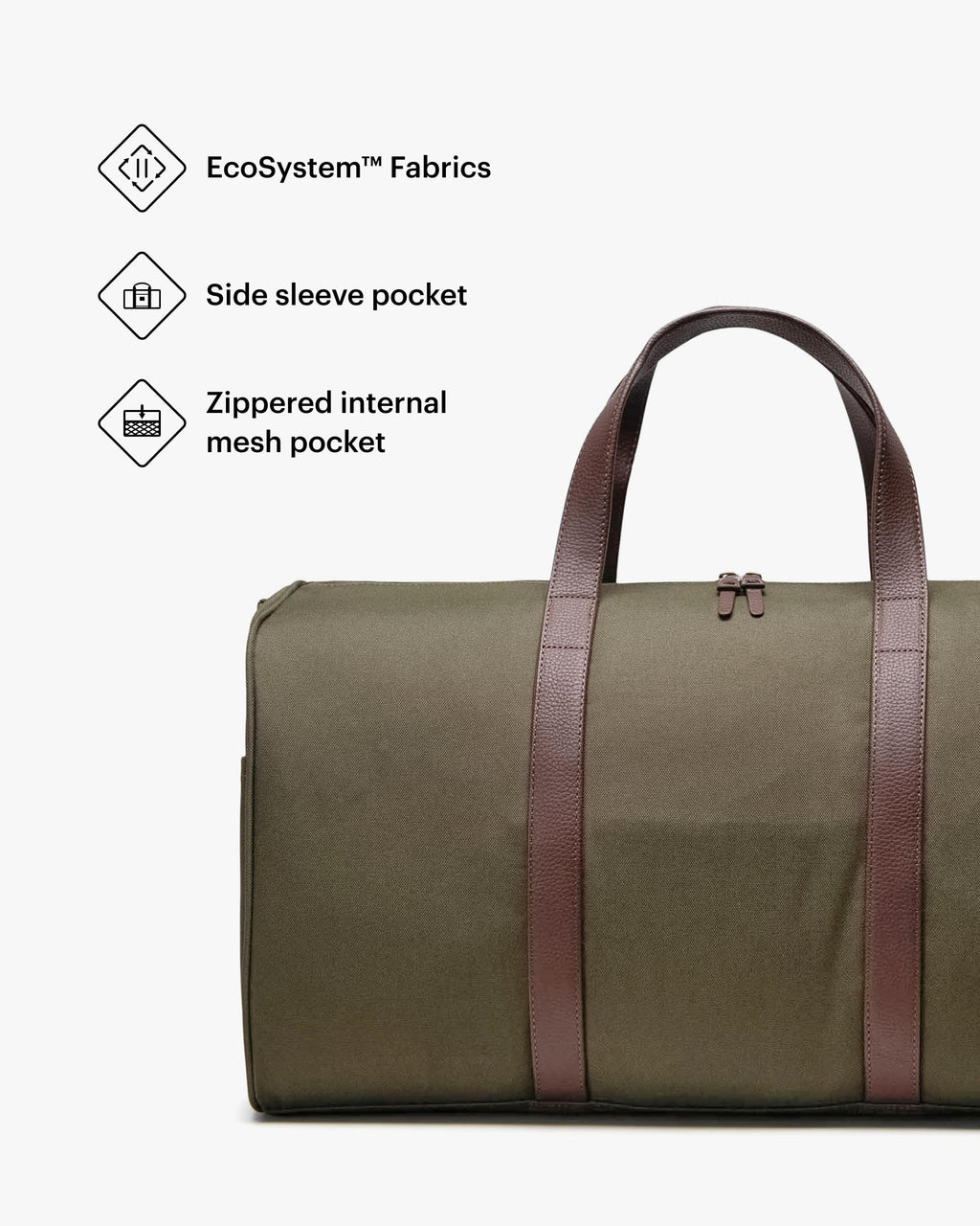 Herschel Supply Co. Novel Duffle, Ivy Green, Standard-43L