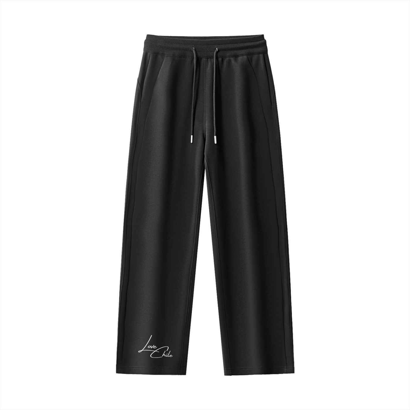 Love Chile Drawstring Straight-Leg Sweatpants