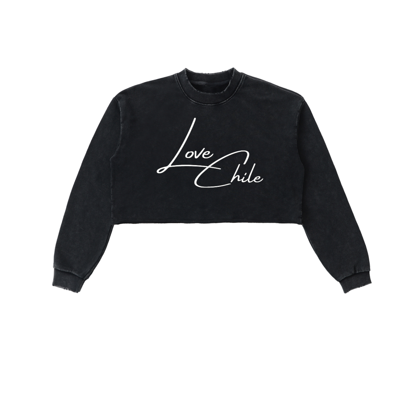 Love Chile Cropped Sweatshirt