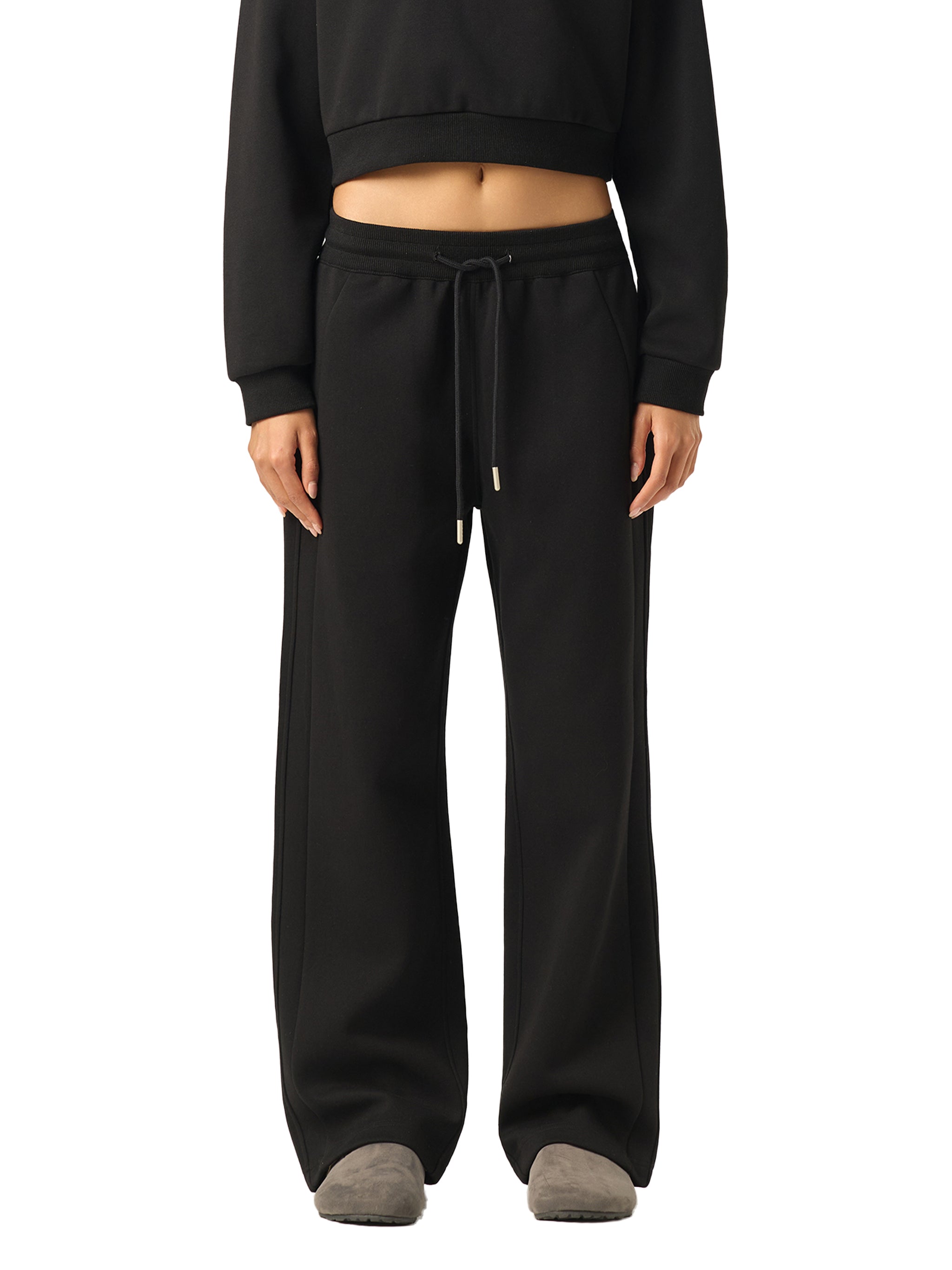 Love Chile Drawstring Straight-Leg Sweatpants